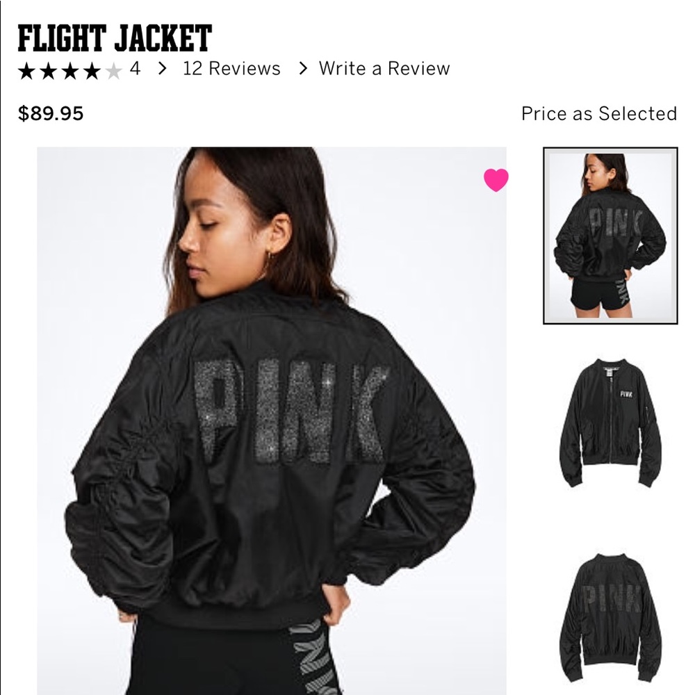 Pink Bomber Jacket